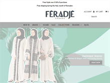 Tablet Screenshot of feradje.com